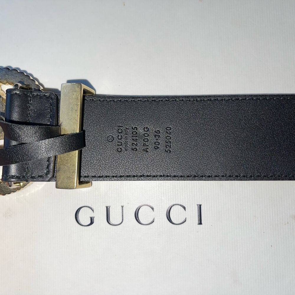 Gucci Moon Torchon double GG belt 90 36. I wore this twice. - Picture 4 of 7